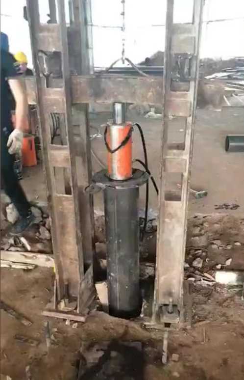 开封郊区钢管桩加固