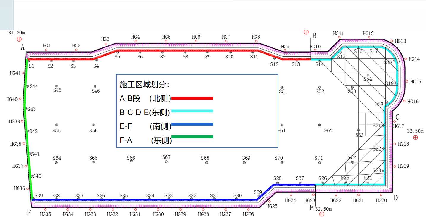 开封郊区基坑支护设计